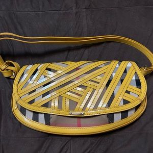 Burberry Prorsum Plaid Handbag/Purse/Clutch